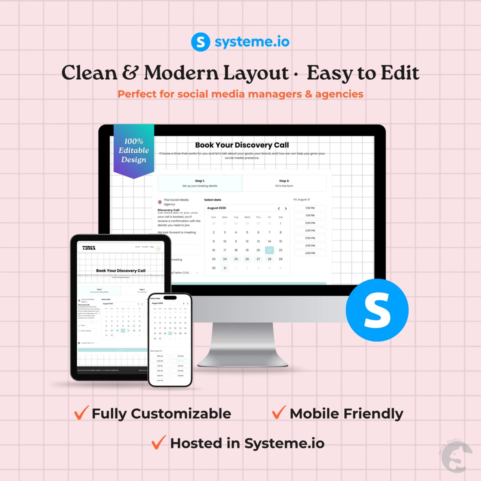 Desktop and mobile preview