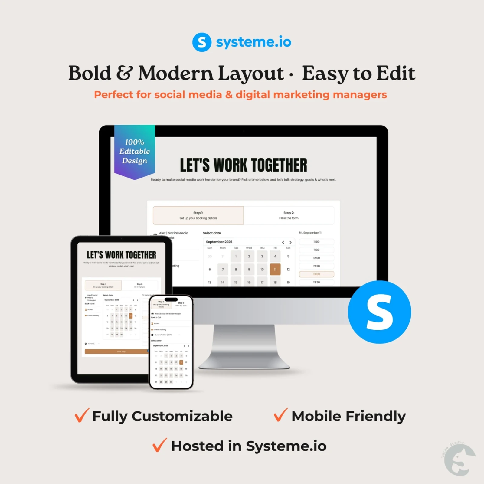 Desktop and mobile preview