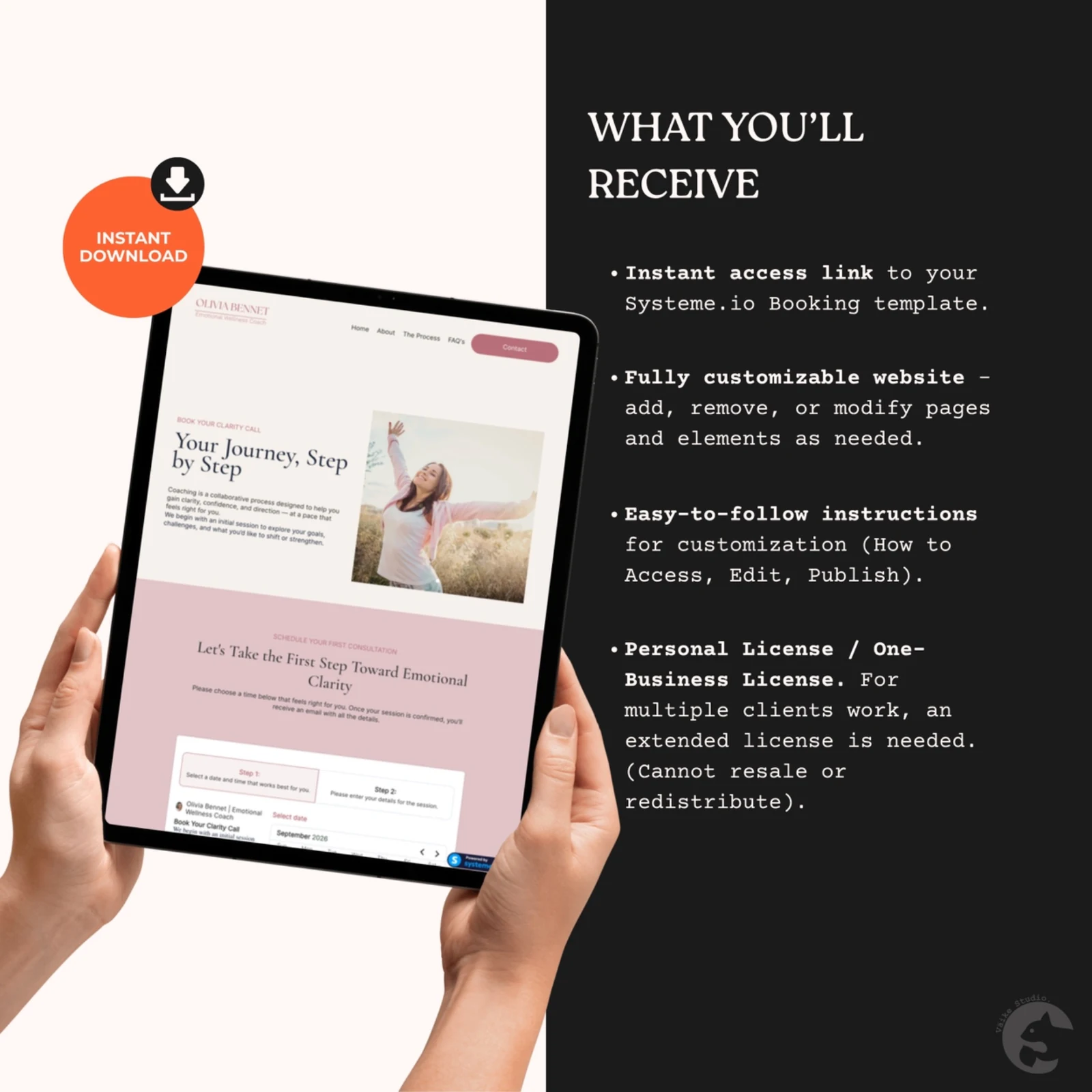 What you receive
