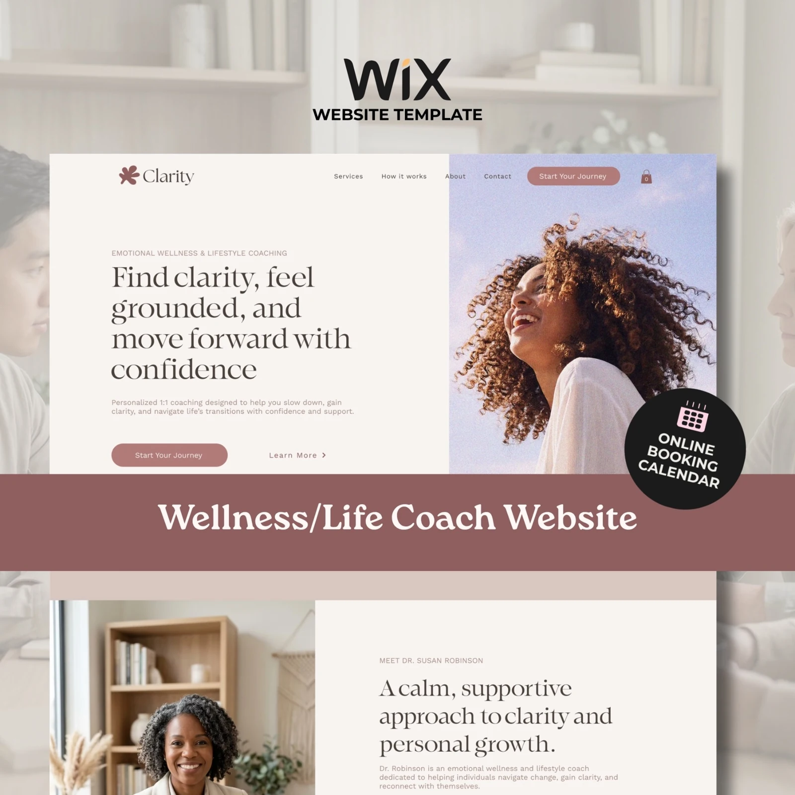 Therapist & Wellness Coach Website